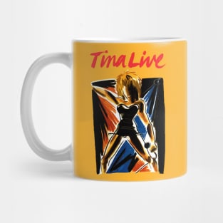 tina turner queen of music Mug